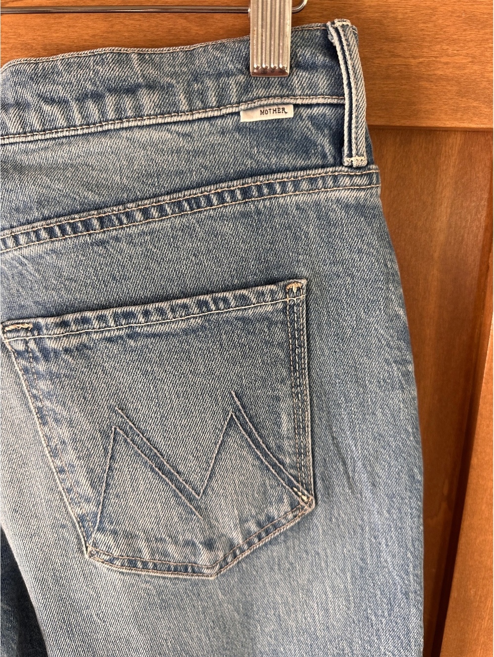 NWT MOTHER The Mid Rise Maven Ankle Jeans in Magic School Bus Wash Women’s 29 - Picture 5 of 15